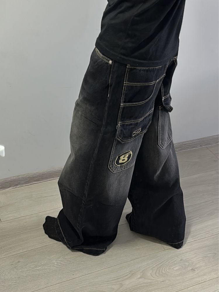 Bershka Mega Baggy Skater Jeans Jnco джинси бершка мега беггі скейтер