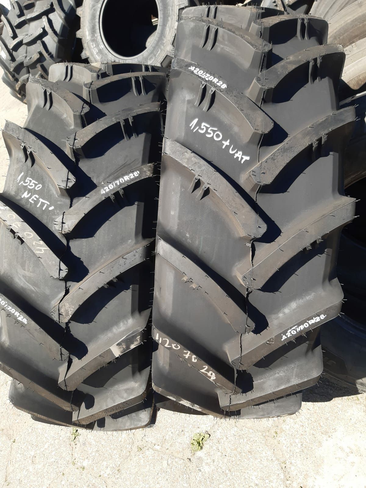 Para 420/70R28 Ascenso