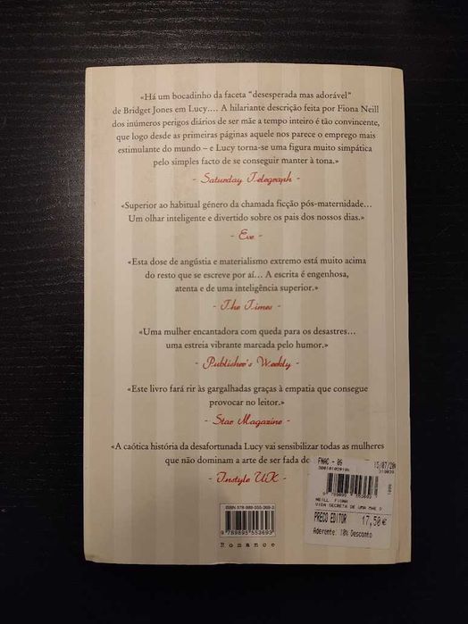 (Env. Incluído) A Vida Secreta de Uma Mãe Desleixada de Fiona Neill