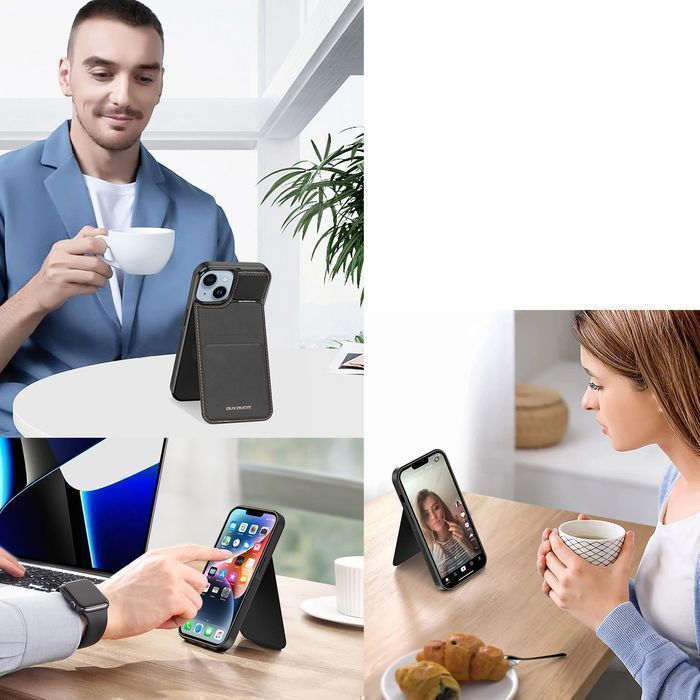Etui portfel Dux Ducis do iPhone 14 Plus z MagSafe i blokadą RFID