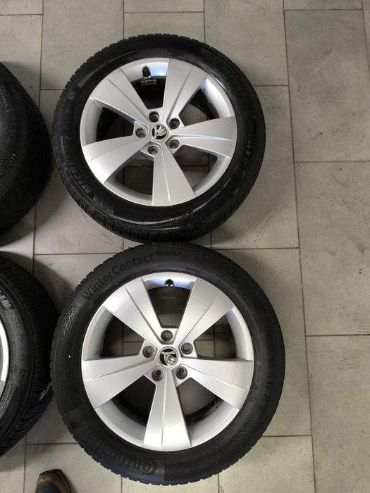 Koła Alufelgi 17 5x112 et41 Skoda VW Audi Zima 2023 Orginał