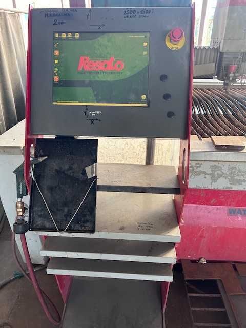WaterJet Resato rok 2004, wycinarka wodna, tnie stal aluminium, kamień