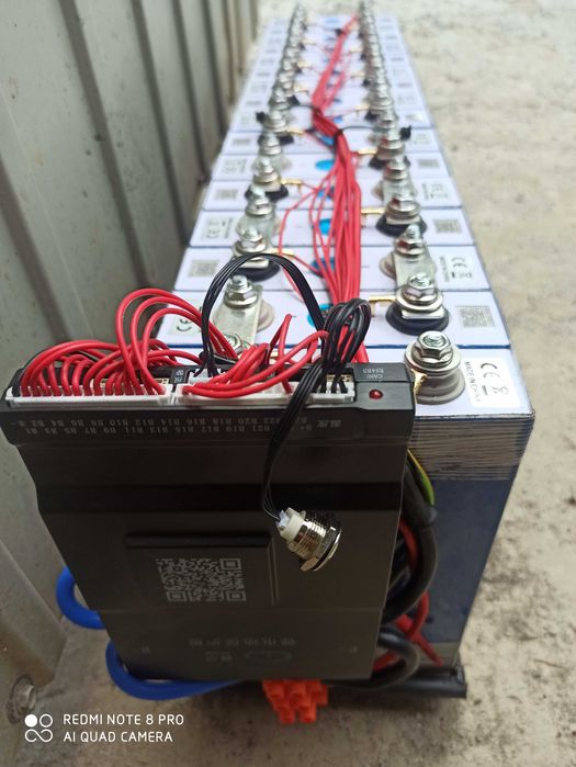 Bank Energii 48V Ogniwa LiFePo4 16x105Ah z BMS skonfigurowany