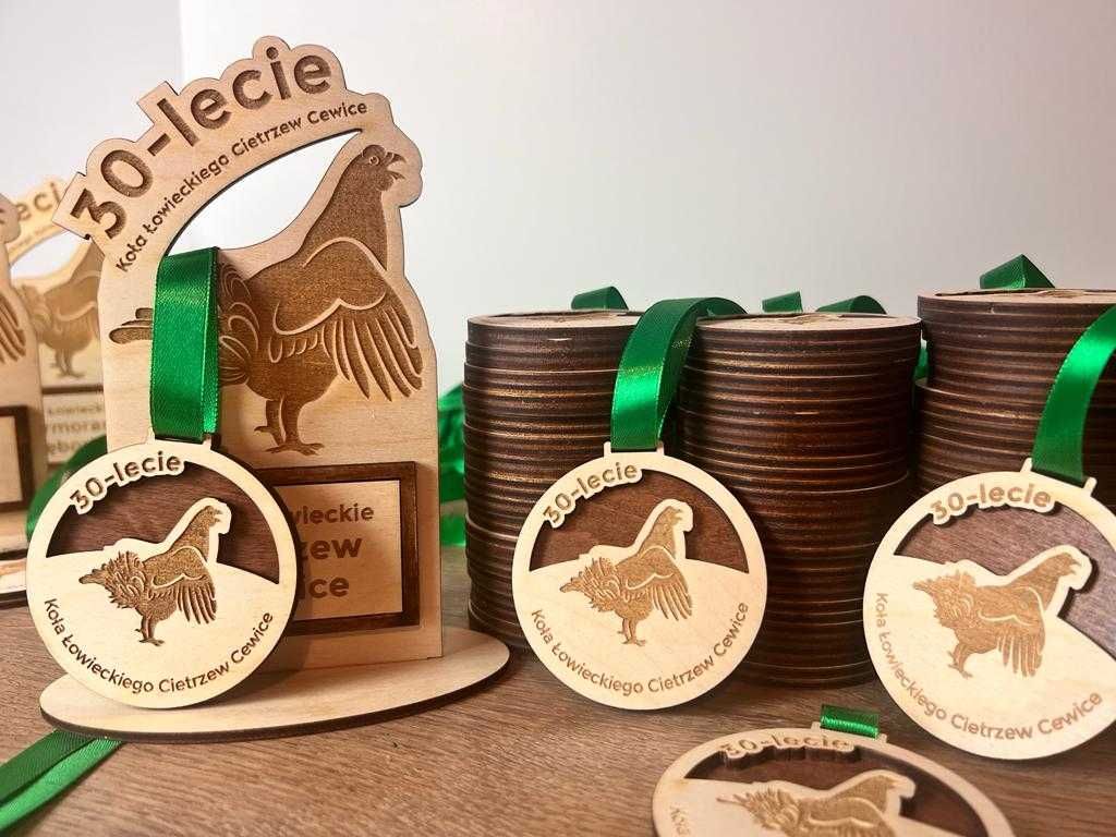 Medal myśliwski 3D, dwustronne,  10sztuk