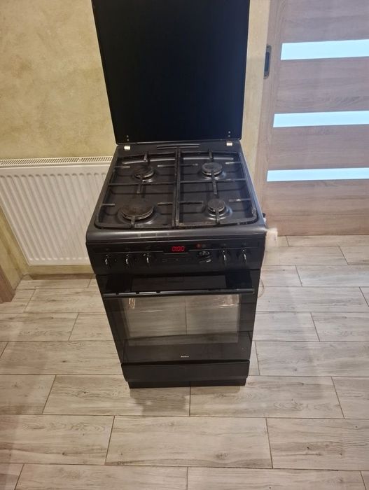 Плита Amica 57GES3.43HZpTaDNA, газ, електро, комбінована, дешева