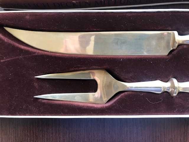 Винтажный набор (нож и вилка) для разделки мяса «Lord Nelson»