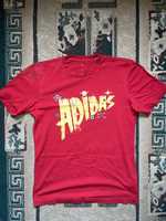 Футболка Camiseta Adidas 8 Bit Lineage Masculina - Vermelho