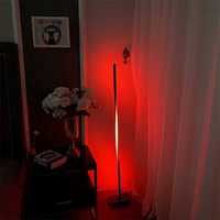 Спіральний різнокольоровий торшер RGB лампа RGB світильник Підсвітка