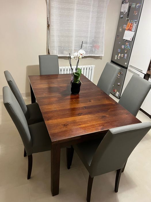 Stół drewniany rozkładany