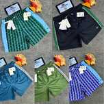 LACOSTE шорты пляжные мужские для бассейна зеленые черные monogram