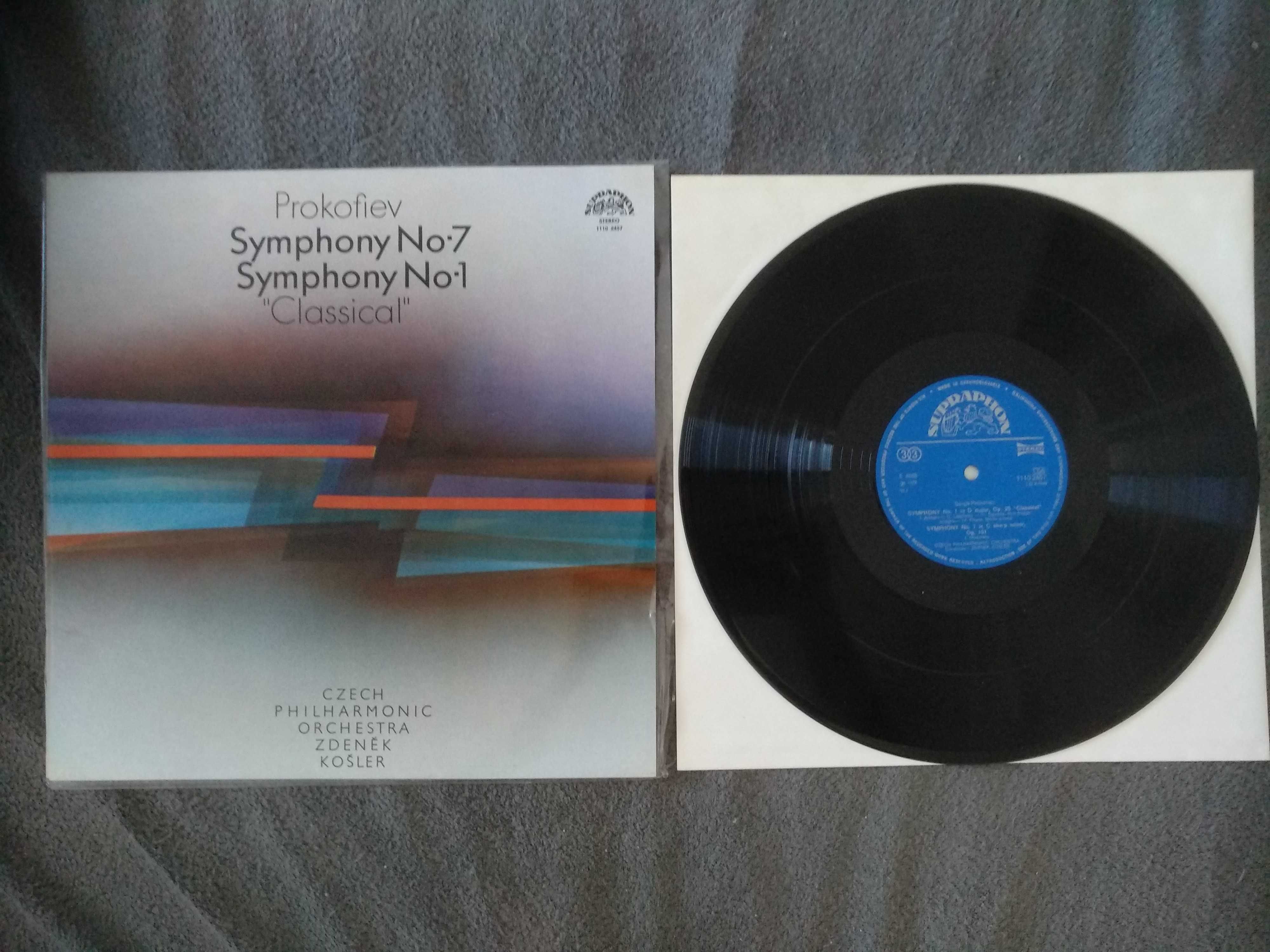 Prokofiev, Czech Philharmonic Orchestra– Symphony No. 7 /  No.1