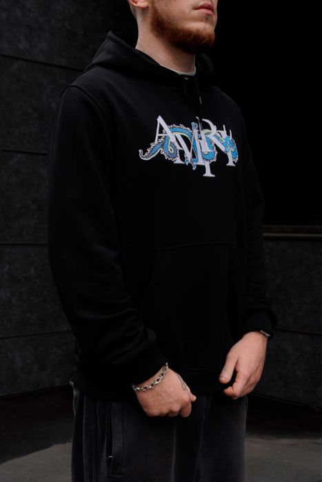 Худи Amiri Dragon / Худі Амири с драконом (є теплі та звичайні)