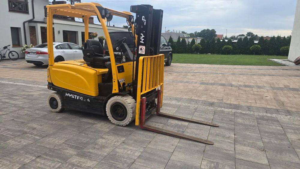 Hyster J2.5XN  Wózek widłowy elektryczny 4.95 TRIPLEX 2017 Rok TYLKO 1102 MOTOGODZINY