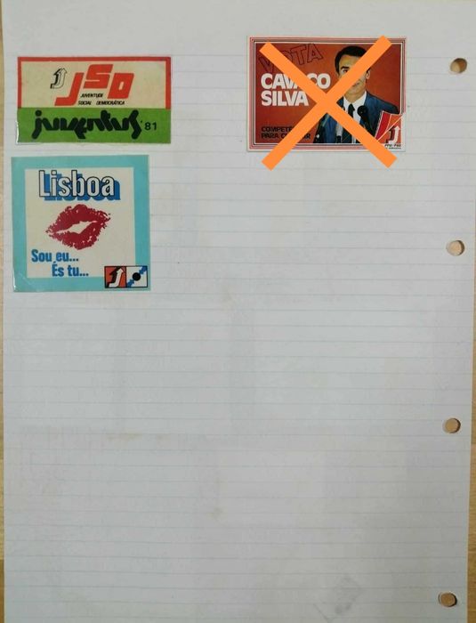 Autocolantes Vintage - Partidos Políticos