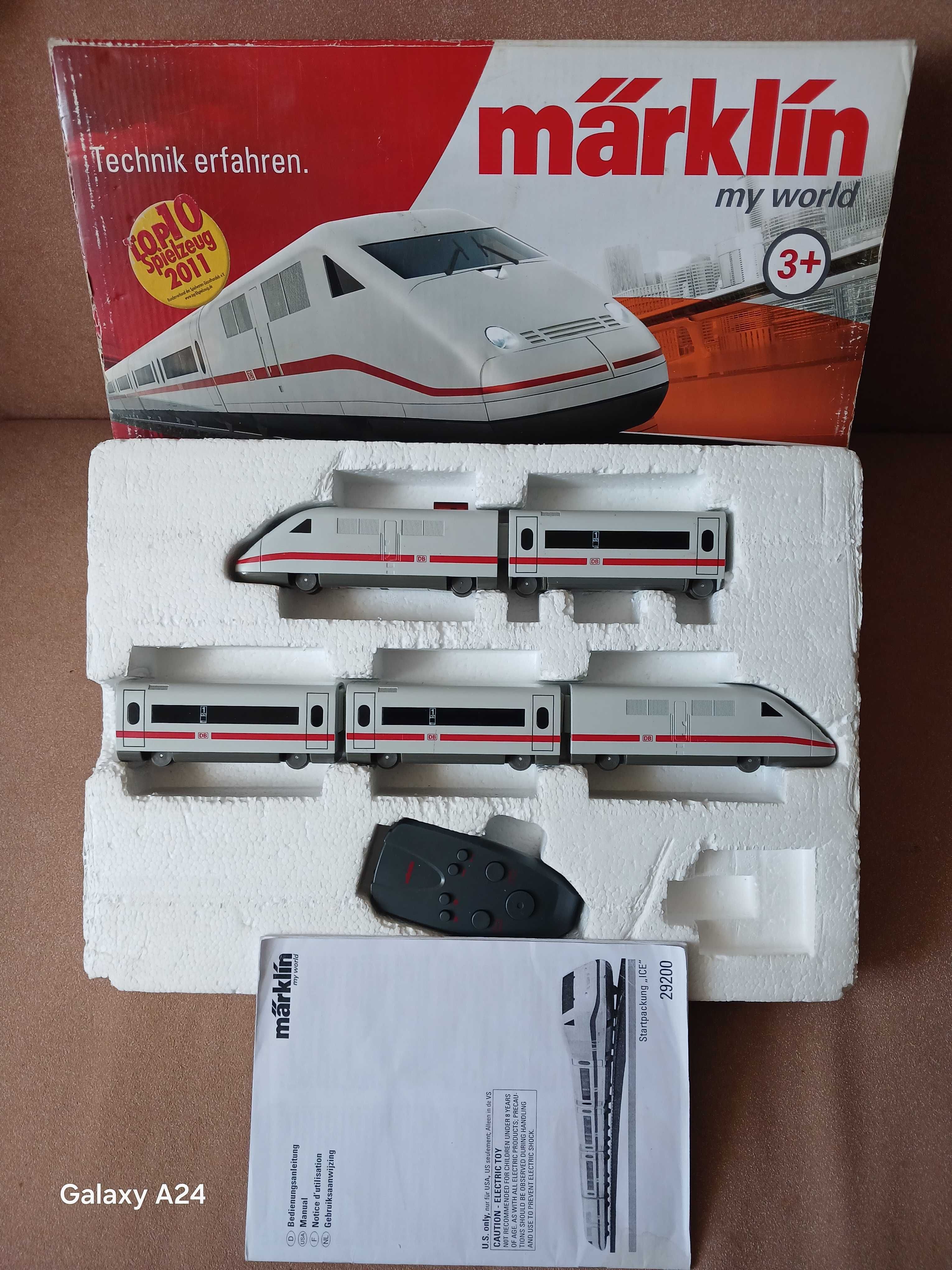 Залізниця Marklin 29200 потяг ICE масштаб Н0, 1:87, 16,5мм  IR