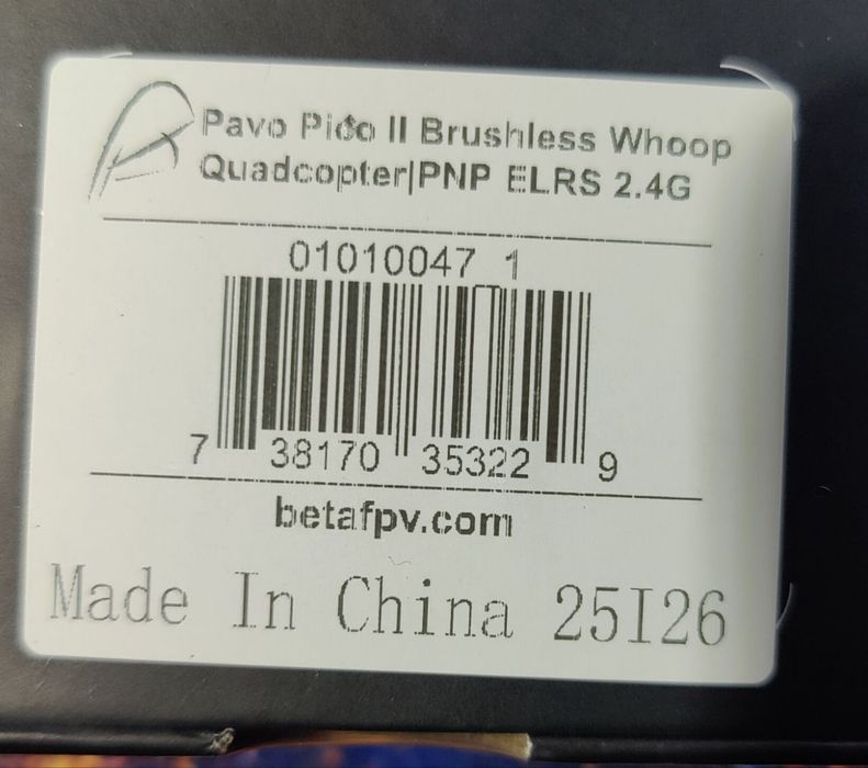 Betafpv Pavo 20 pro O4 Pavo pico || HQ prop Mario 25 mini Fc AIO 1104