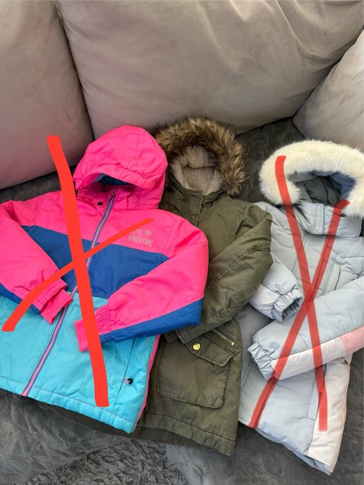 Куртка для дівчинки парка 122 128 демісезон єврозима 7 8 років