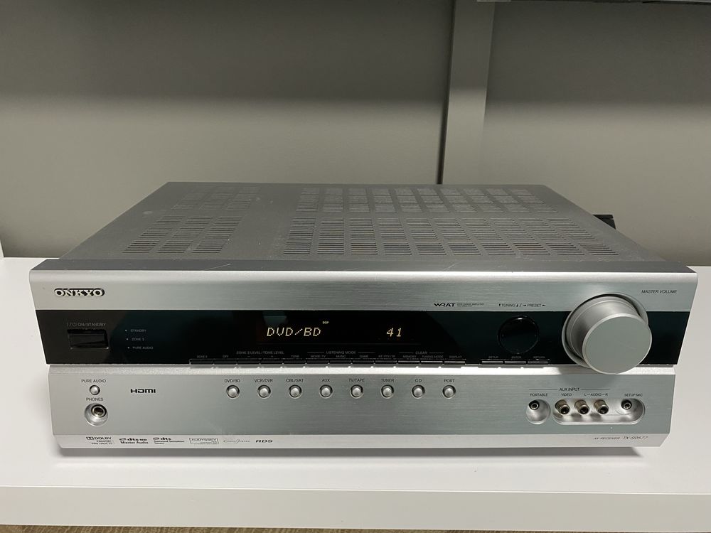 Amplituner ONKYO Tx-SR577 7.1  130W/kanał PILOT Wzmaniacz Kino domowe