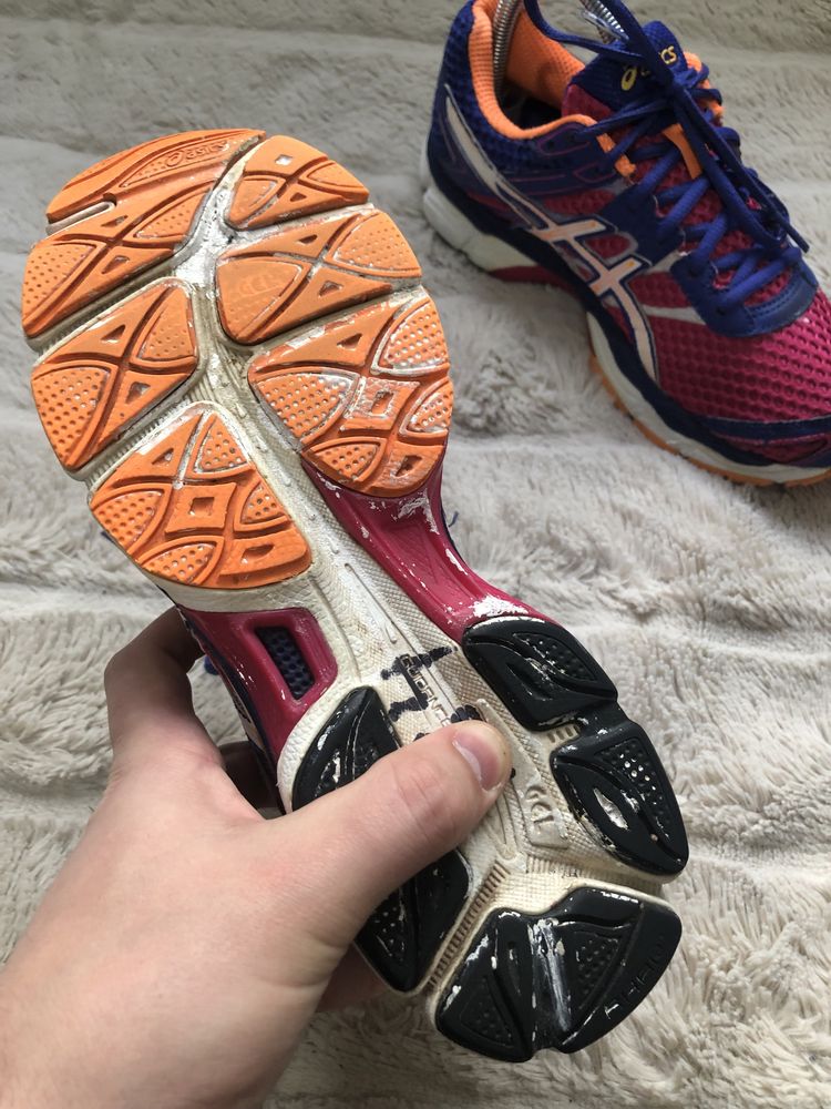 ASICS GEL-CUMULUS 16 (39) 24.5-25см женские кроссовки летние оригинал