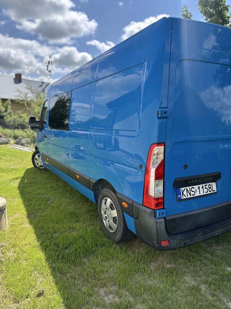Renault Master 2,3 DCI 165 KM brygadówka L3 H2 7-osobowa salon Polska