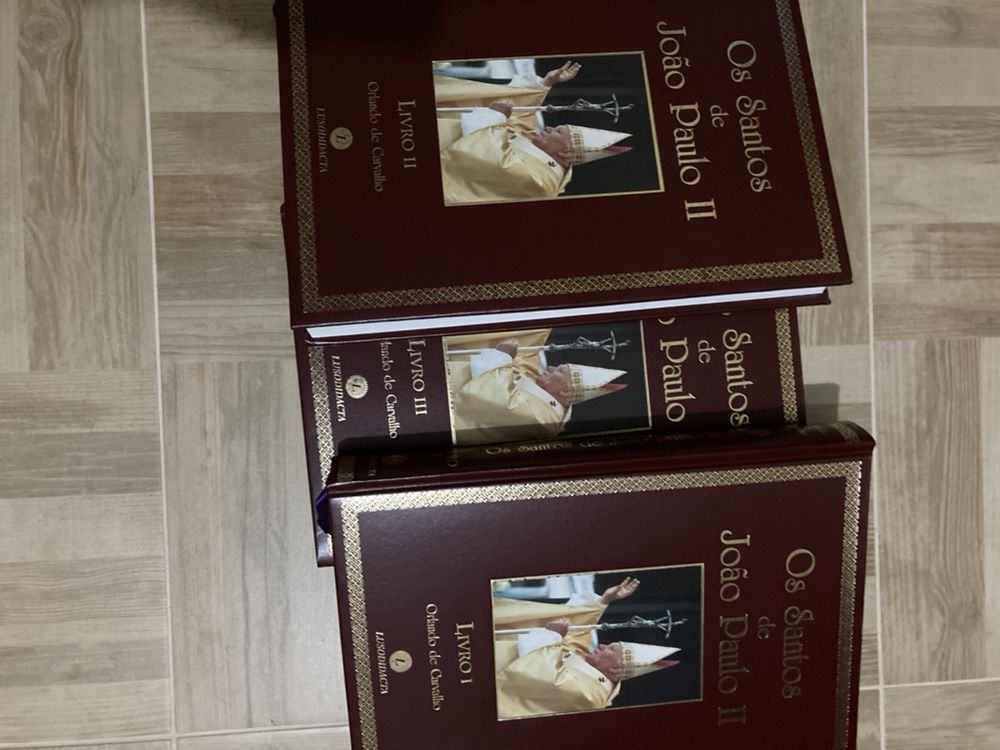 Os Santos de João Paulo II- 3 volumes