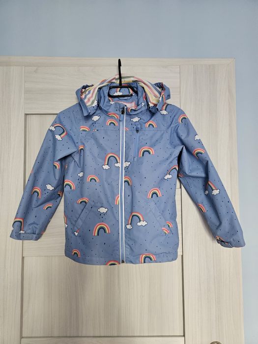 Kurtka przeciwdeszczowa Tchibo roz. 122/128