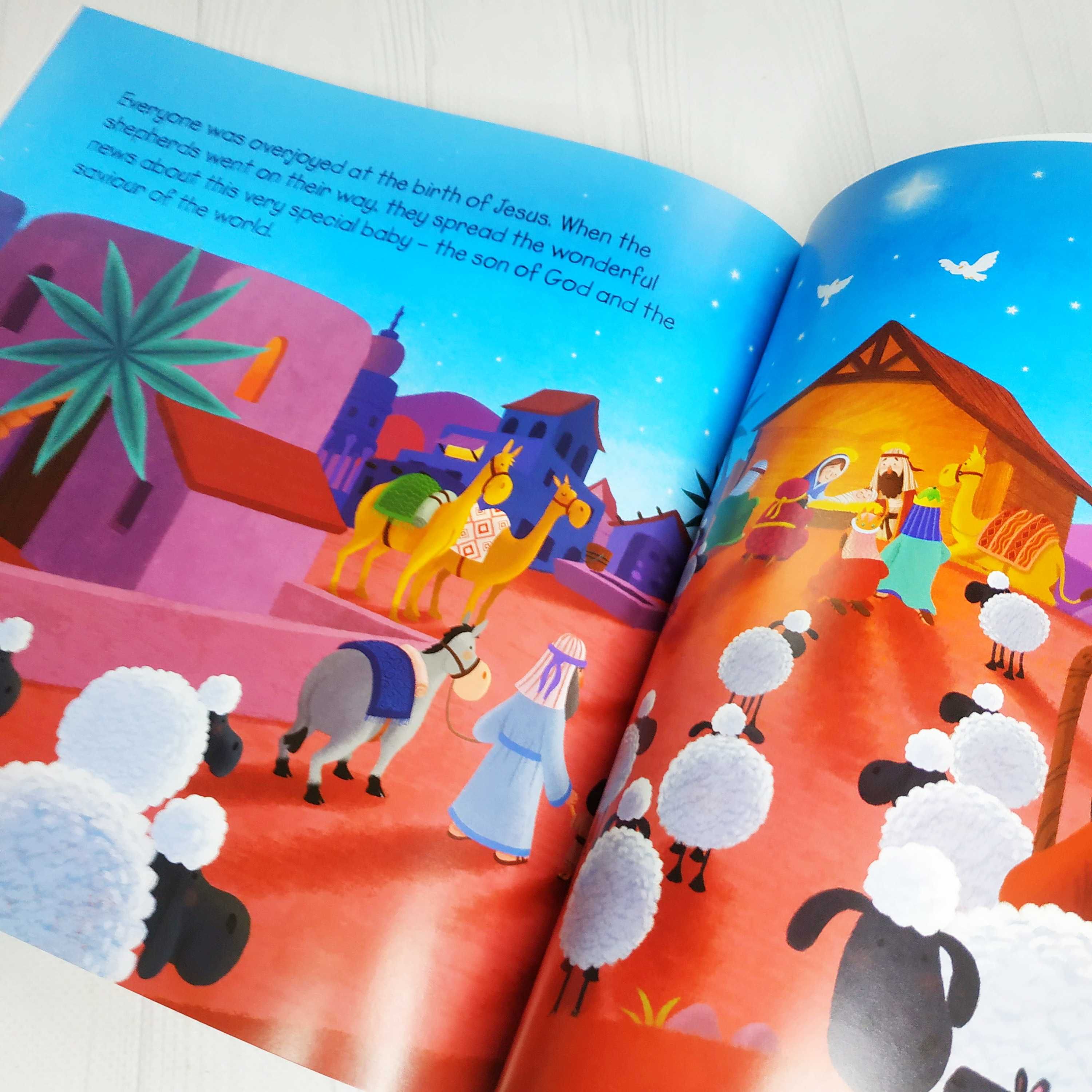 Детская книга на английском  Christmas Nativity Tale