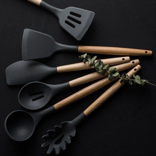 Przybory Kuchenne Silikonowe Zestaw Przyborów Kuchennych 12 el