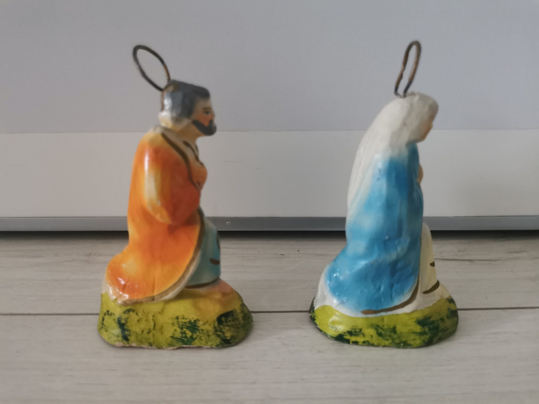 Figuras Presépio (José e Maria) Antigas
