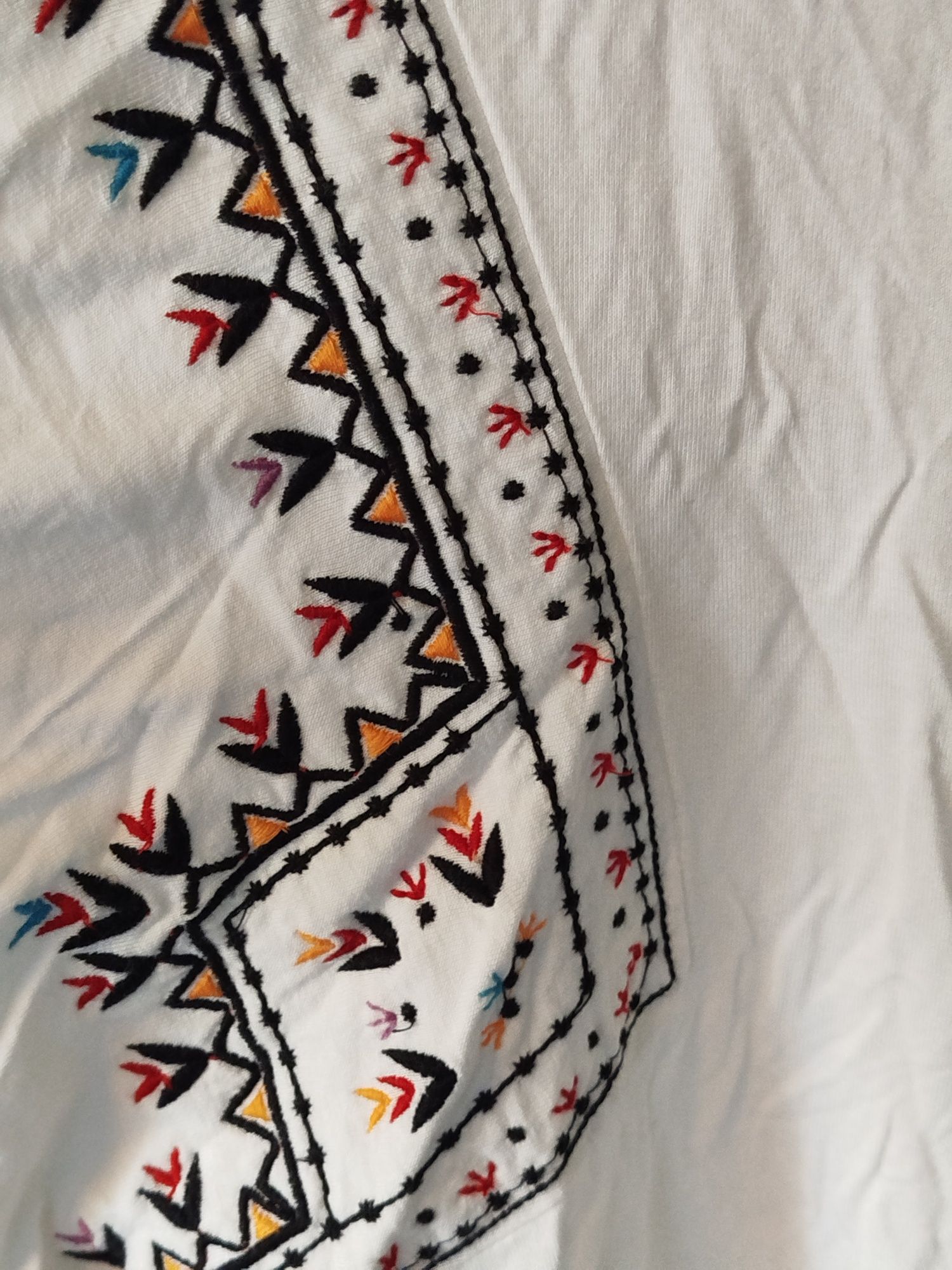Biała bluzka Boho True style 40 42 L