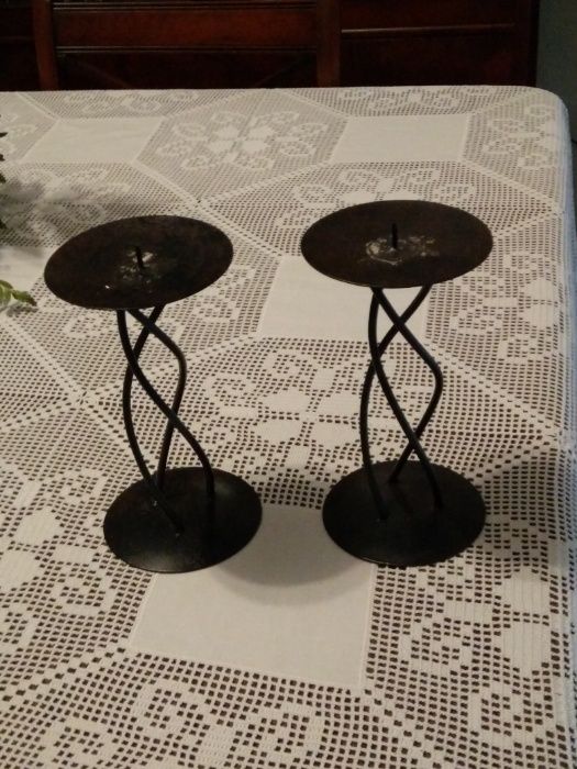4 peças decorativas/utilitários - jarra,moldura,"alentejano, 2 castiça