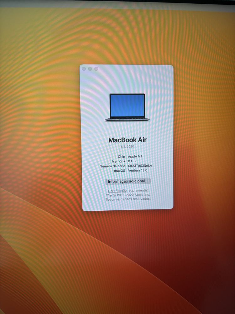Macbook air m1 256