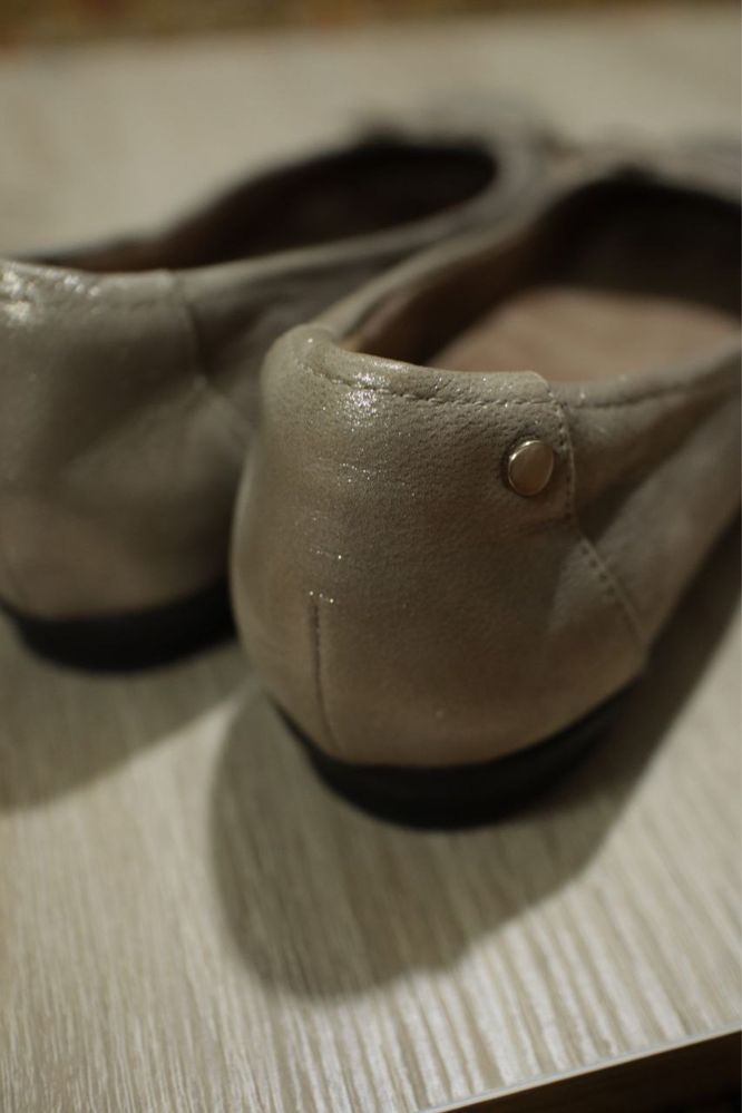 Туфли  балетки кларкс Clarks кожа