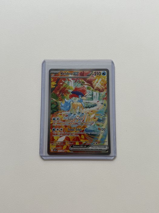 Karta pokemon Keldeo EX SIR 167/086