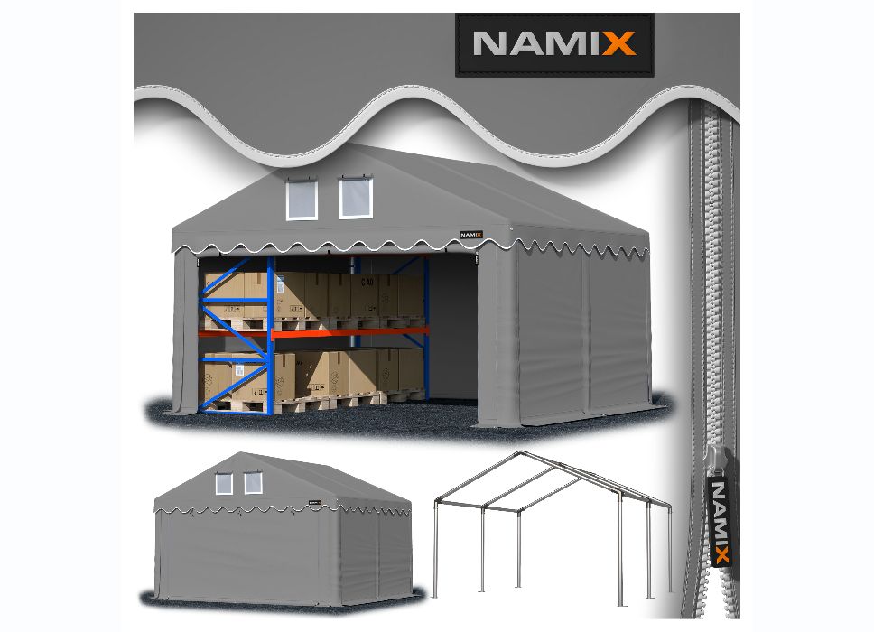 Namiot COMFORT 3x3 magazynowy handlowy garaż PVC 560g/m2