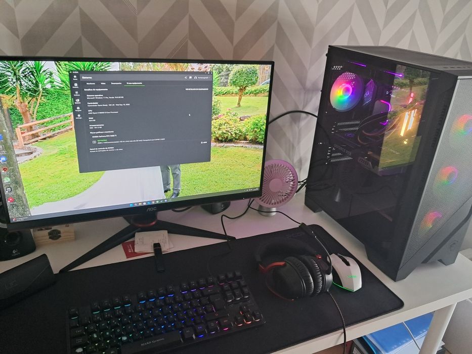 Torre Gaming como nova!