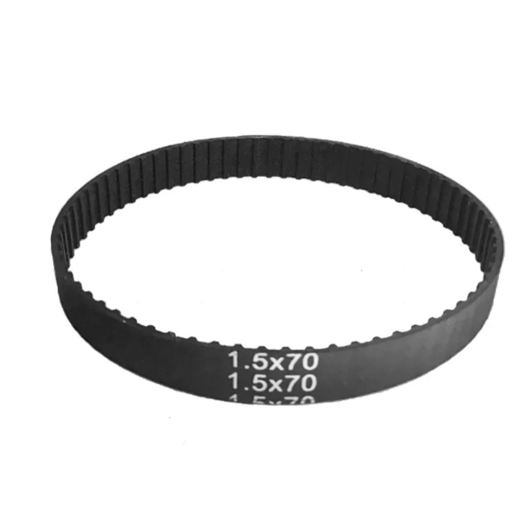 Pasek zębaty mini tokarka 1.5x70x330mm szerokość 10mm