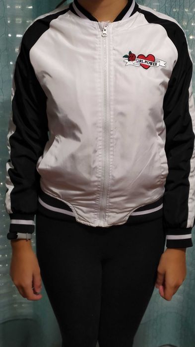 Blusão marca Tiffosi de meia estação criança 11-12 anos