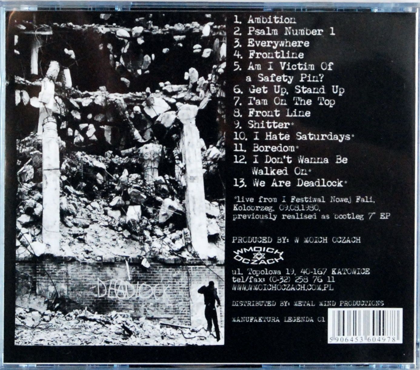 (CD) Deadlock - Ambicja (2008r.) s.BDB