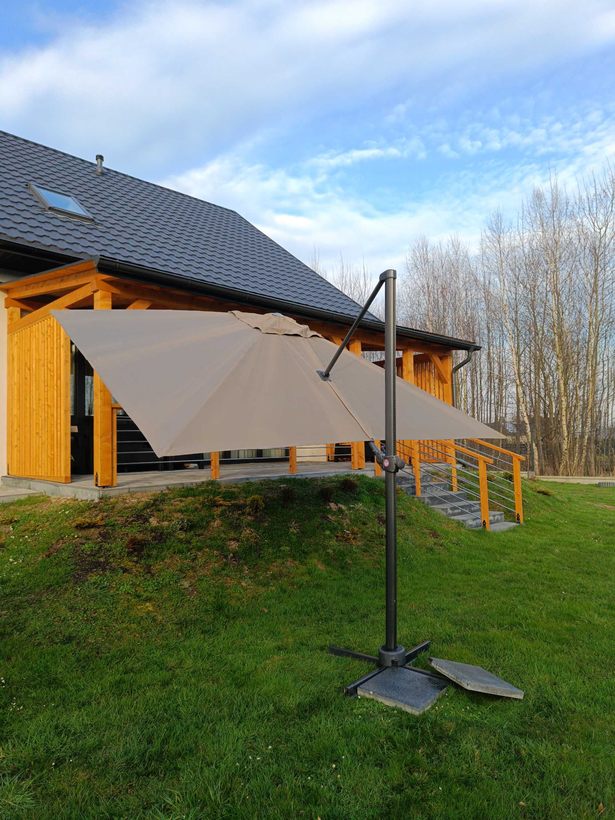 Parasol ogrodowy 3x3m