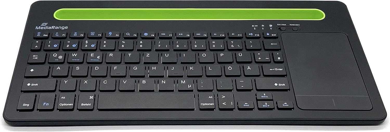 MediaRange MROS131 klawiatura bezprzewodowa touchpad podstawka