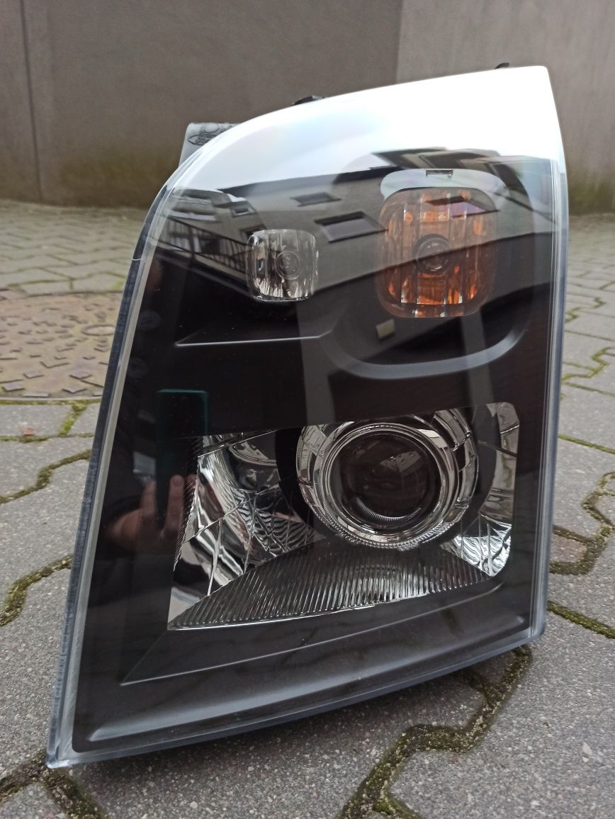 Transit MK7 biled bi-led reflektory retrofit regeneracja nie Xenon h4