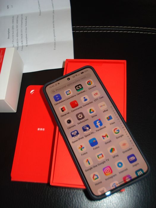 OnePlus 10 R 12Gb / 256Gb memória, 5G, c/ garantia.