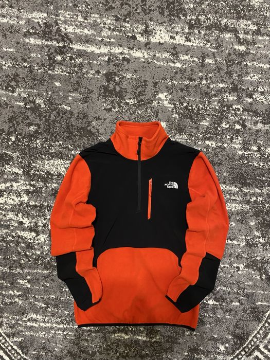 Флиска шерпа The North Face М розмір Чорно Помаранчева