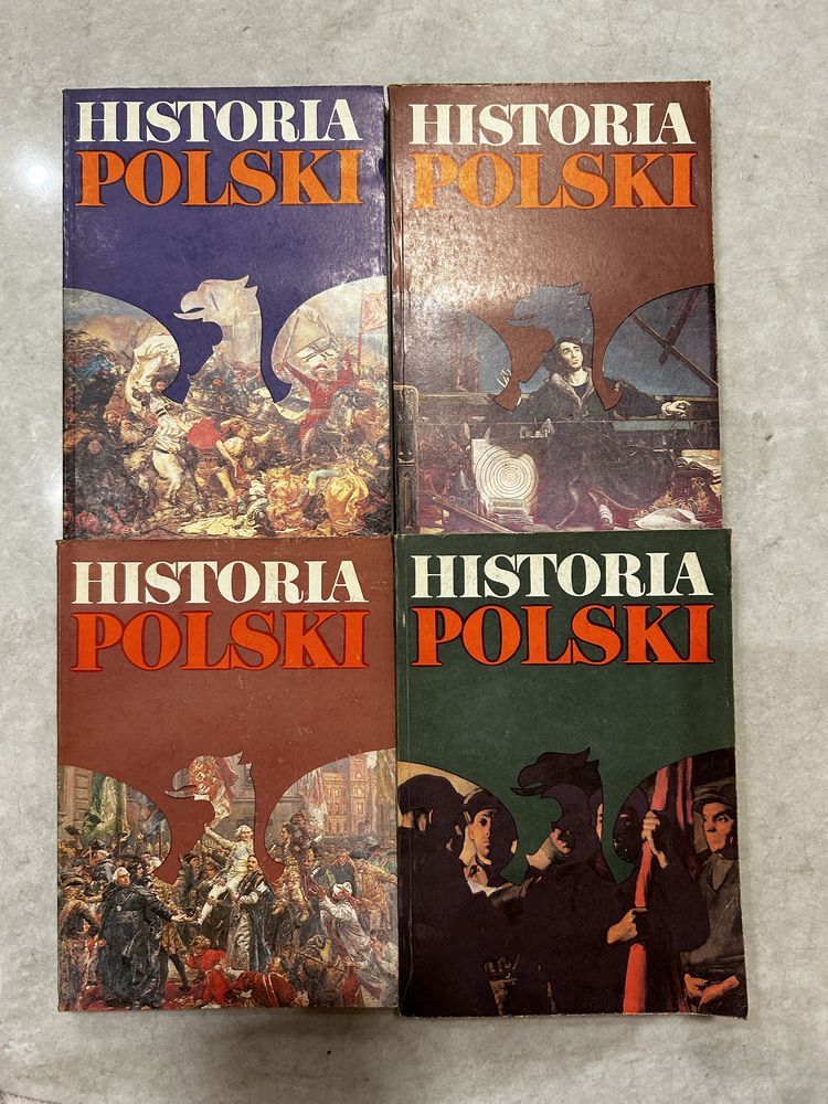 Historia Polski pięć tomów