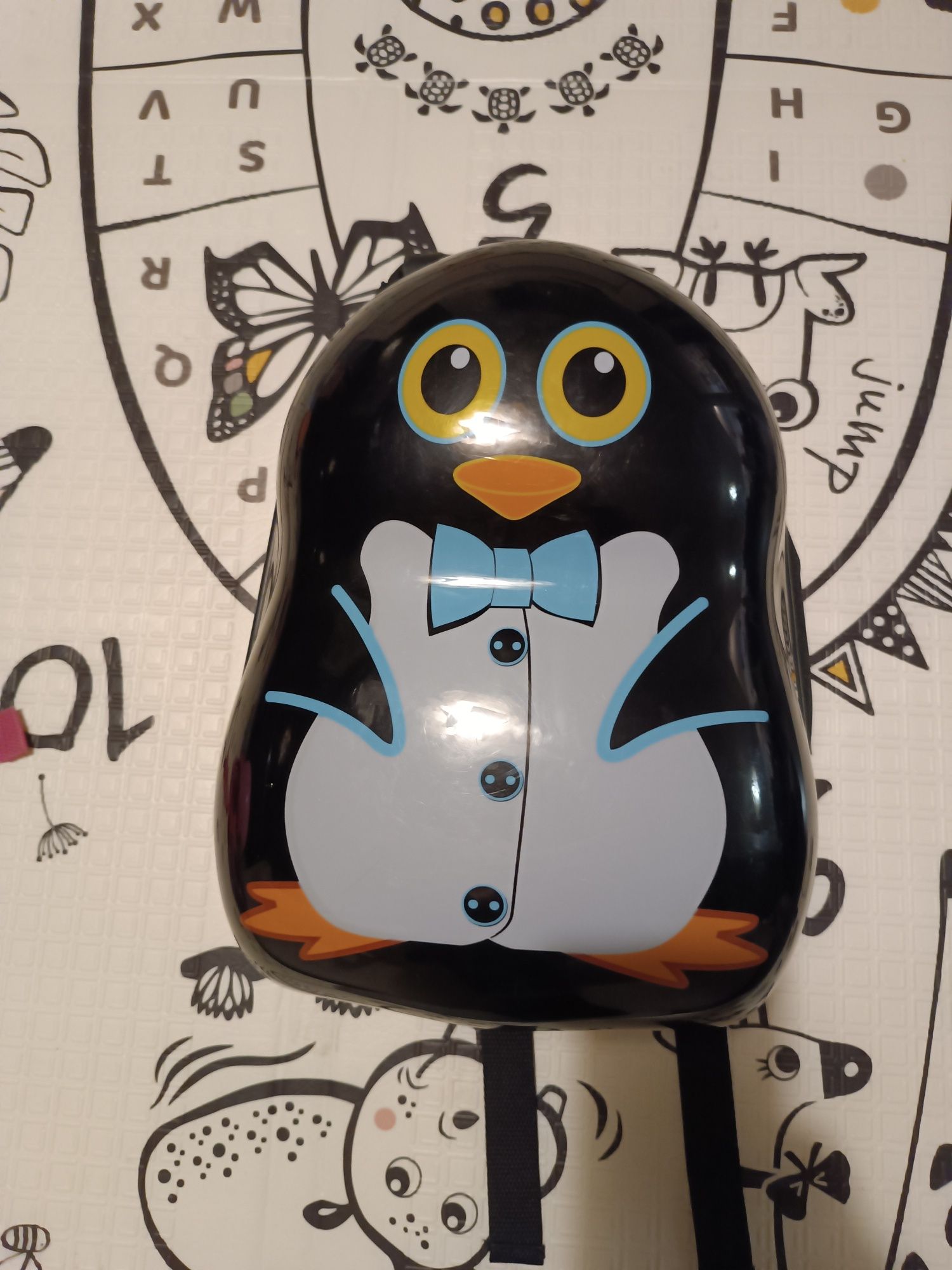 Plecak dla dziecka pingwin czarny wittchen