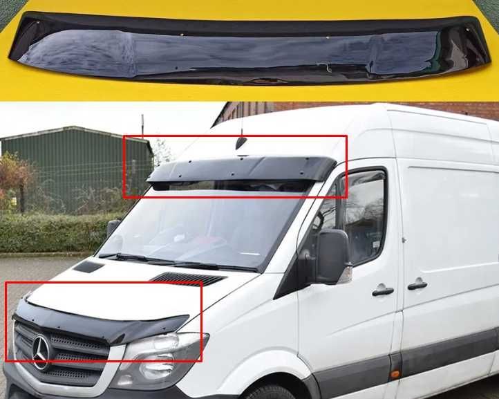 Дефлектор стекла козирьок спринтер sprinter лт Крафтер