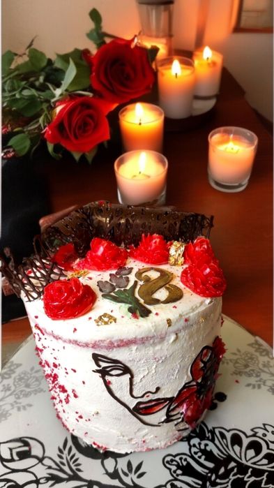 Торт на заказ медовик, наполеон, пьяная вишня, птичье молоко, бисквит