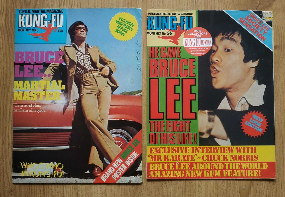 Bruce Lee Kung Fu Monthly 2 Sztuki Plakat