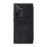 Etui Nillkin Qin Leather Pro Do Samsung S22 Ultra (Czarne)